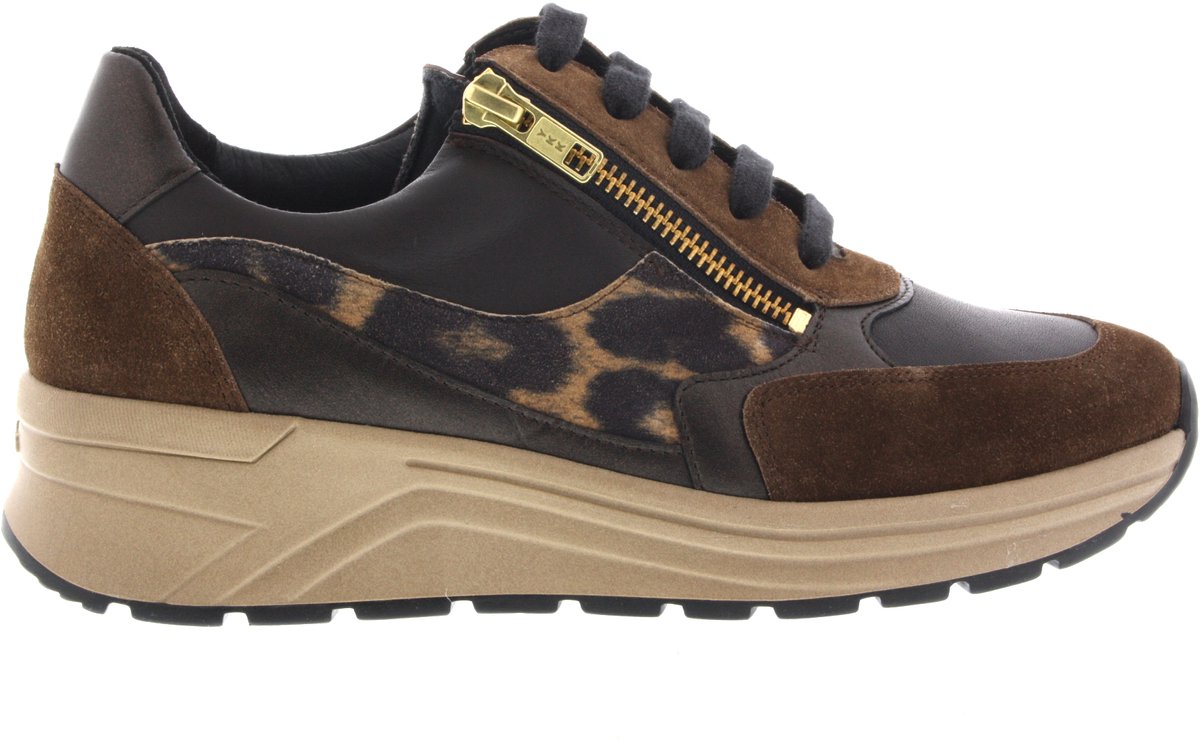 Dames Veterschoenen Solidus Holly H-fit 46023-30787 Donkerbruin - Maat 6½
