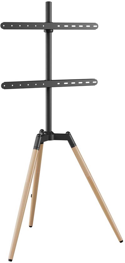 Gembird TV-standaard driepoot 32-65 inch draaibaar zwart/hout