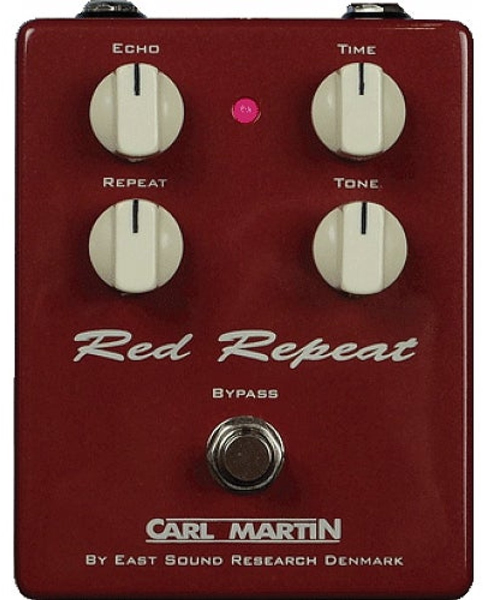 Carl Martin Red Repeat vintage echo effectpedaal
