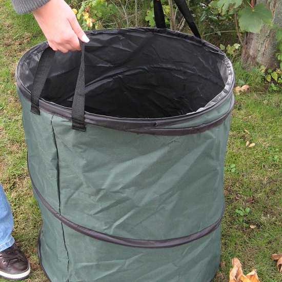 CON:P Tuin afvalzak - Pop up tuin afval zak - 62 Liter - Ronde afvalzak om tuin op te ruimen - Herbruikbaar van CON:P — afbeelding 3