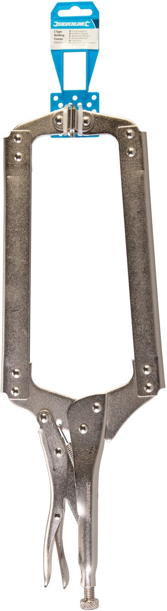 Silverline Verstelbare lastang - roestvrijstaal - 450 mm - snel-verloshendel