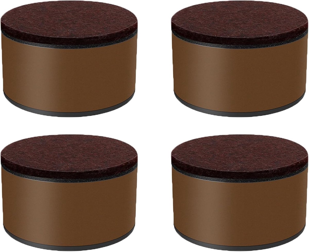 Meubelverhogers Set - Bed Bodem - Meer Ruimte - Stevig IJzer - 4 Stuks - Bruin