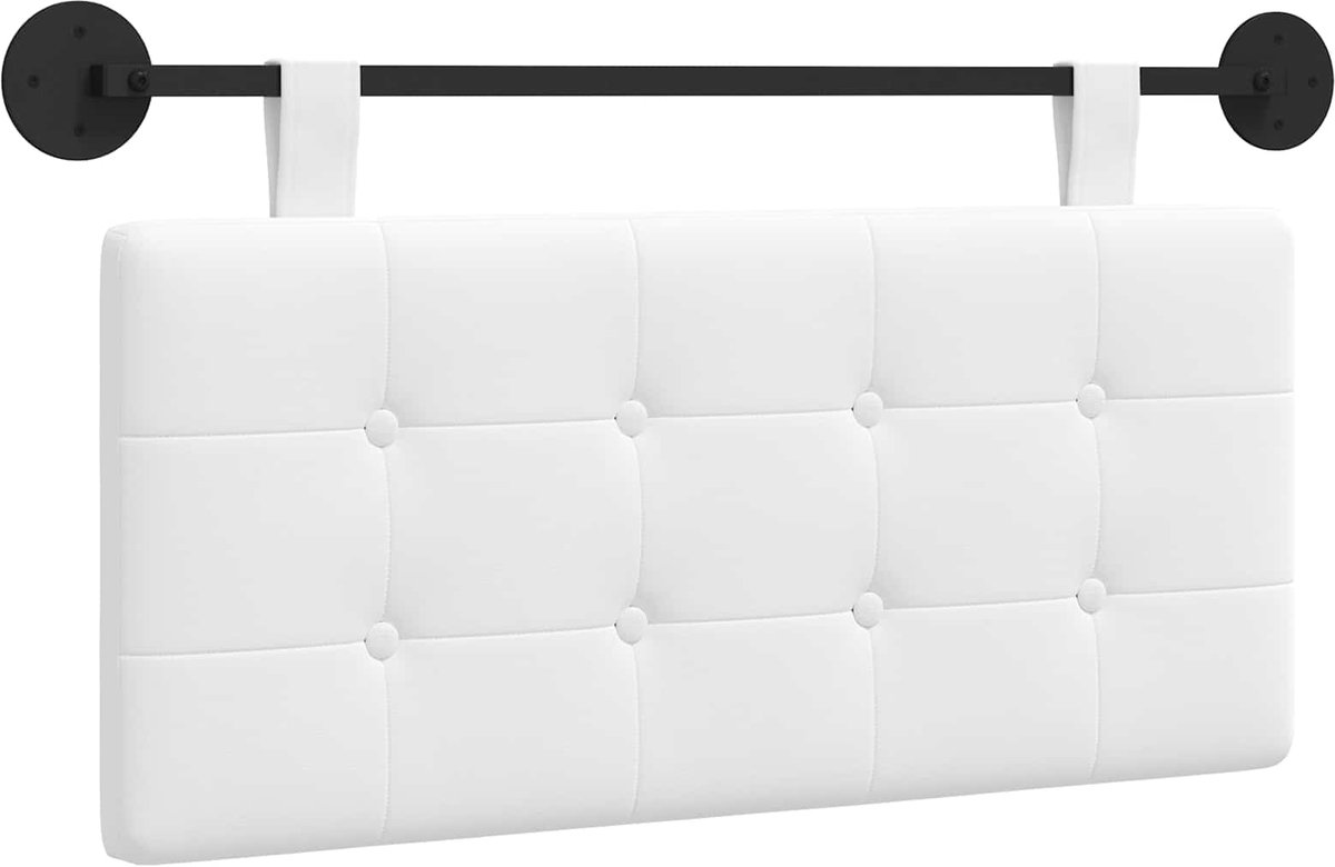 vidaXL - Hangend - hoofdbord - Stof