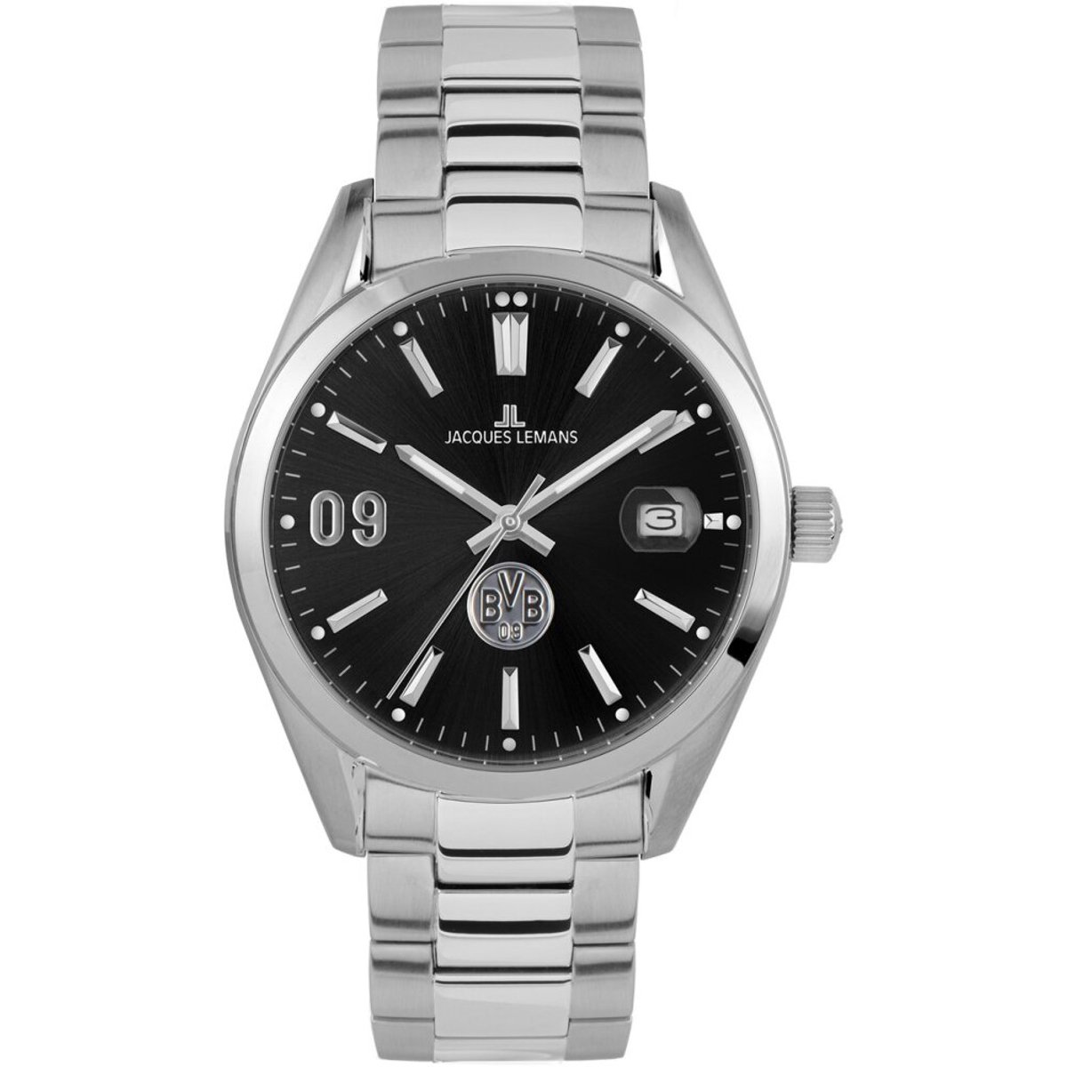 Jacques Lemans - BVB-01 - Polshorloge - Heren - Kwarts - Dortmund
