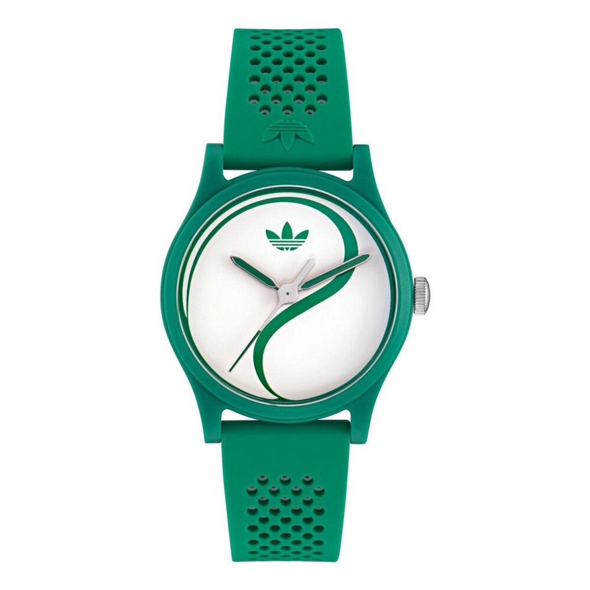 Adidas Originals Game Two AOSY25519 Horloge - Siliconen - Groen - Ø 38 mm