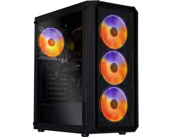SMX® Battlestation M1A – AMD Ryzen 5 7600 - RTX 5070 - 32GB RAM - 1 TB SSD - ARGB-verlichting – Gaming-PC