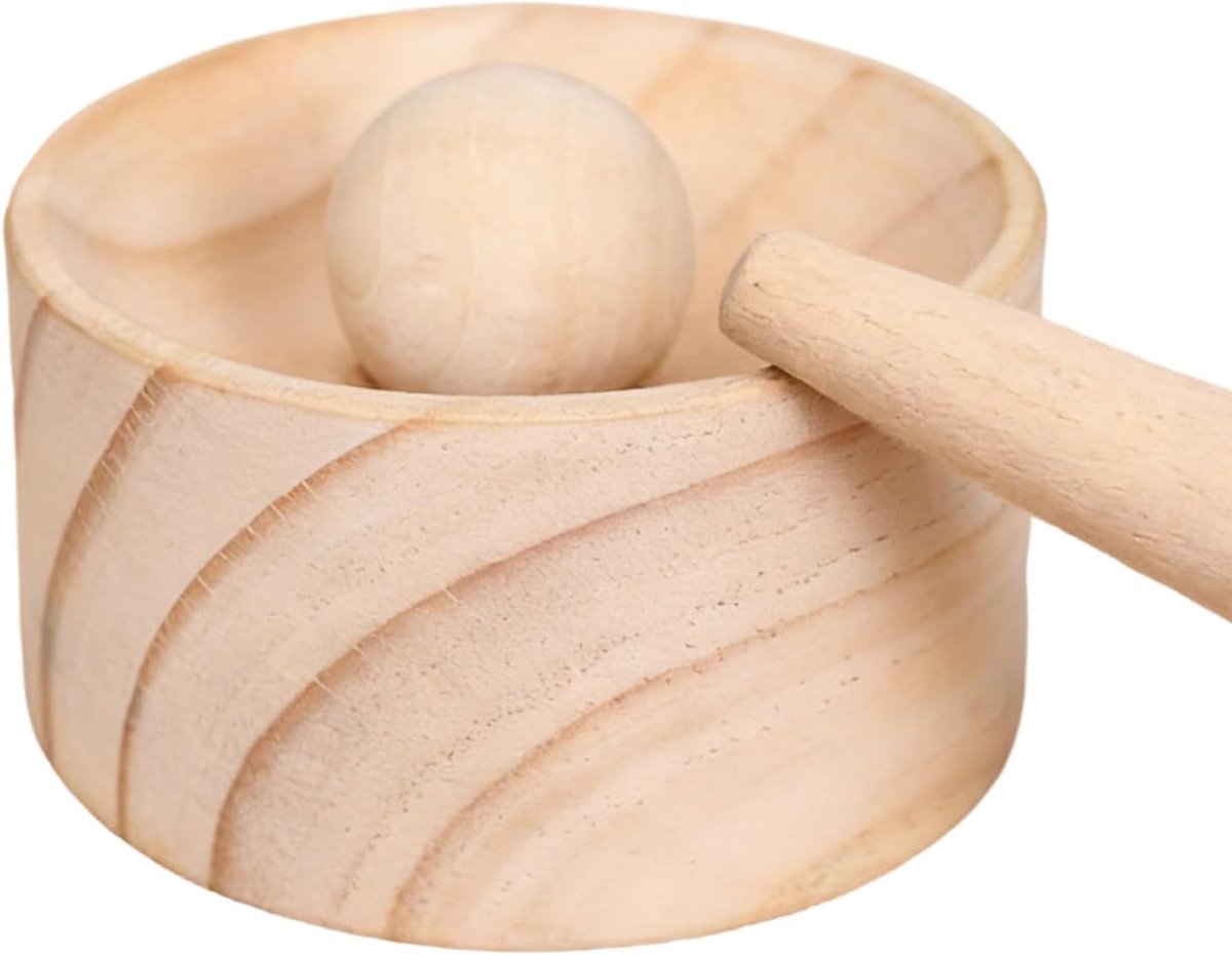 Knoedel Maker - Deeg Vormer - Zelf Koken - Glad Houten Materiaal - Diameter 8cm