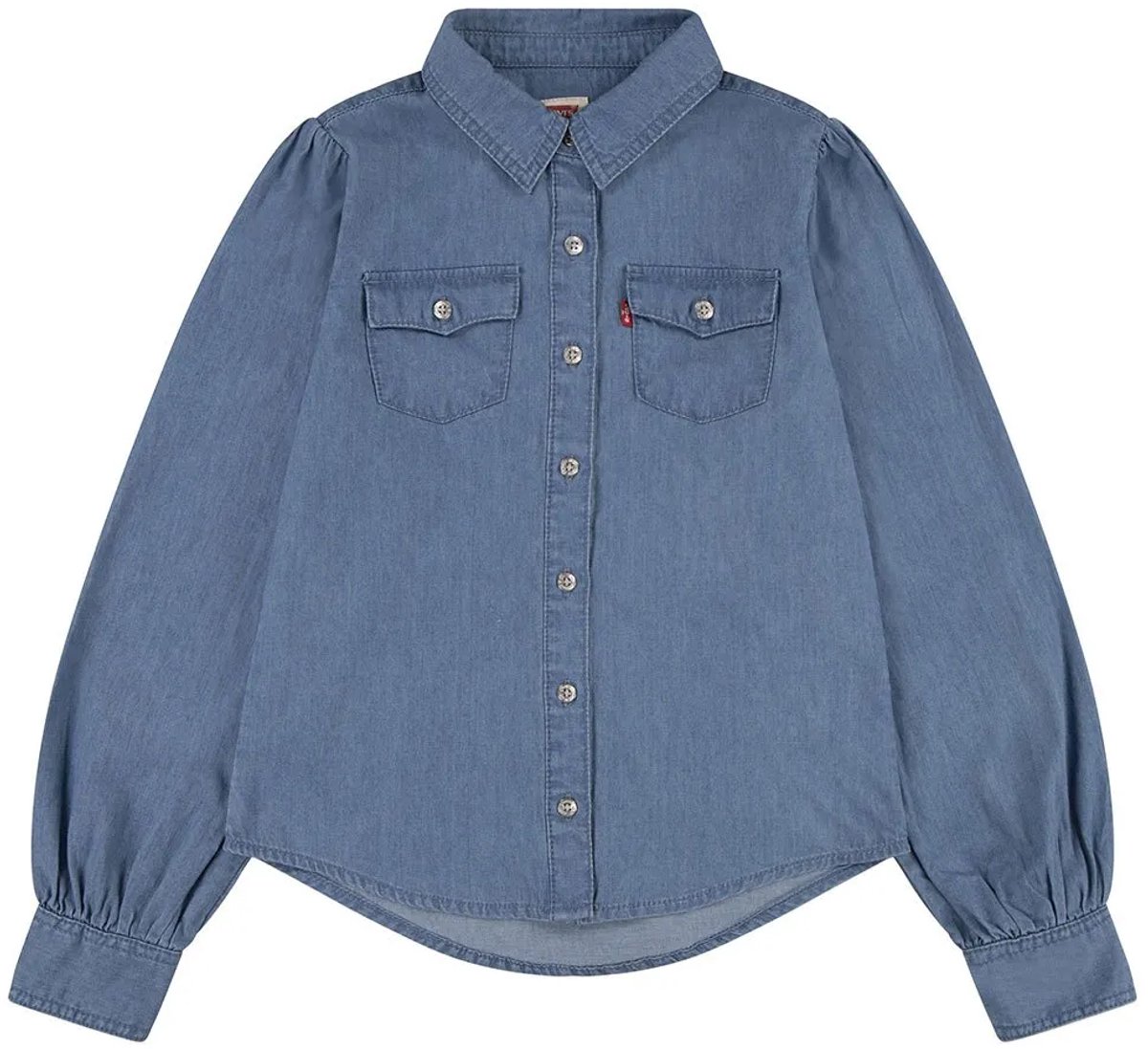 Levi´s ® Kids Full Western Overhemd Met Lange Mouwen 12 Years Meisje Clean Medium
