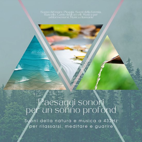 Paesaggi sonori per un sonno profondo: Suoni della natura e  ... - cover