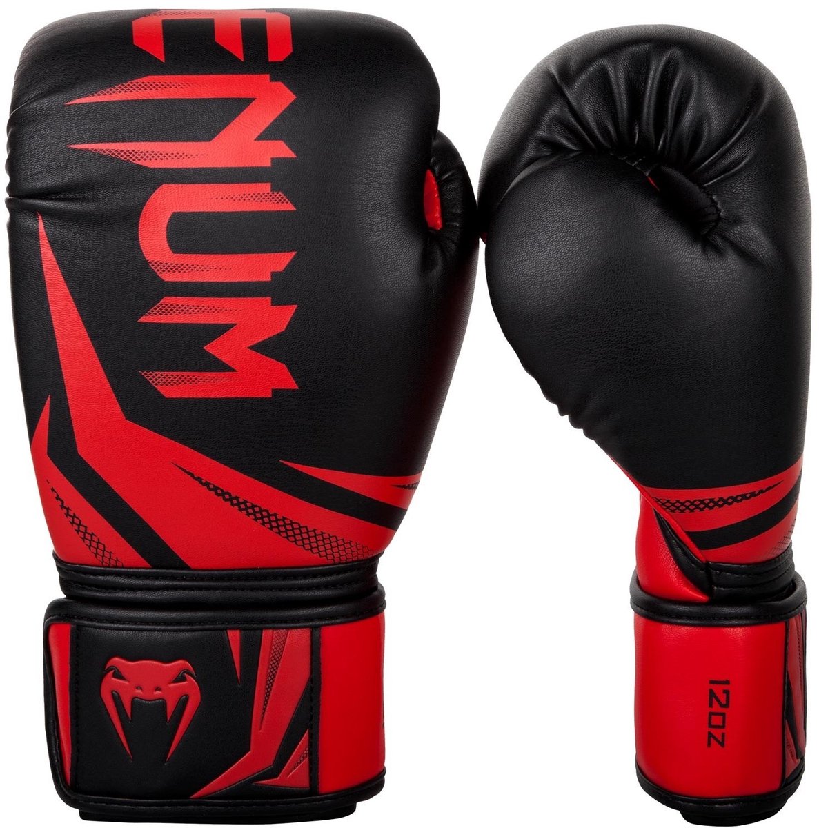 Venum Challenger 3.0 - Bokshandschoenen - Zwart/Rood - 14oz