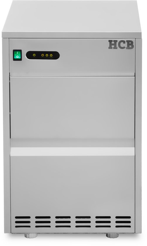 HCB® - Professionele Horeca IJsblokjesmachine - 30 kg p/d - RVS / INOX - 230V - IJsblokjes machine - 51x39.8x62.5 cm (DxBxH) - 26 kg - 2982 van Merkloos — afbeelding 5