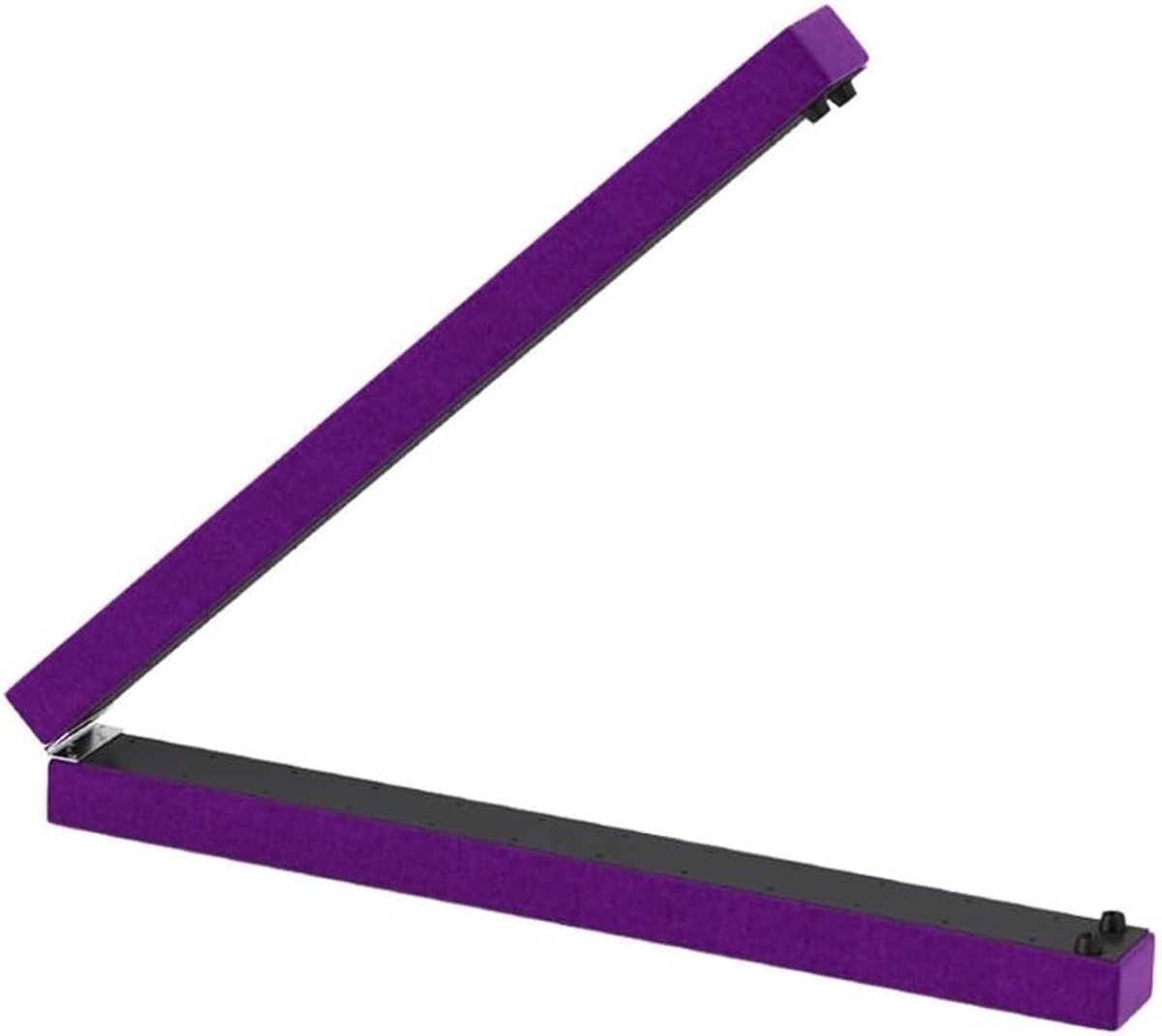 Gymnastiekbalk - Balansbalk - Thuis Training - Opvouwbaar Ontwerp - 240 cm Lengte - Paars