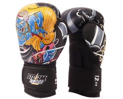 StormCloud Boxing Pro Daisho FUJIN & RAIJIN - Leren Bokshandschoenen - 12oz - Ventilatie - Extra Bescherming