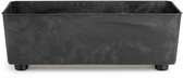 HowHomely - Plantenbak - Rechthoekig - Zwart Beton - Voor Binnen & Buiten