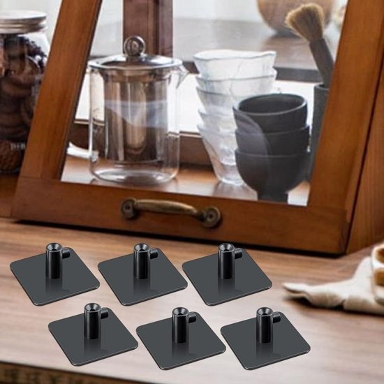 Mixer Opzetstuk Houder - Keuken Accessoire Organizer - Keuken Opslag - 6 Stuks Set van Merkloos — afbeelding 4