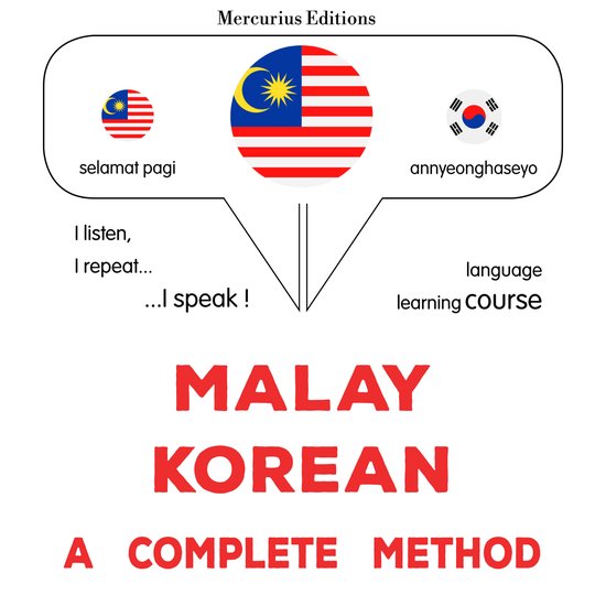 Melayu - Korea : kaedah yang lengkap - cover