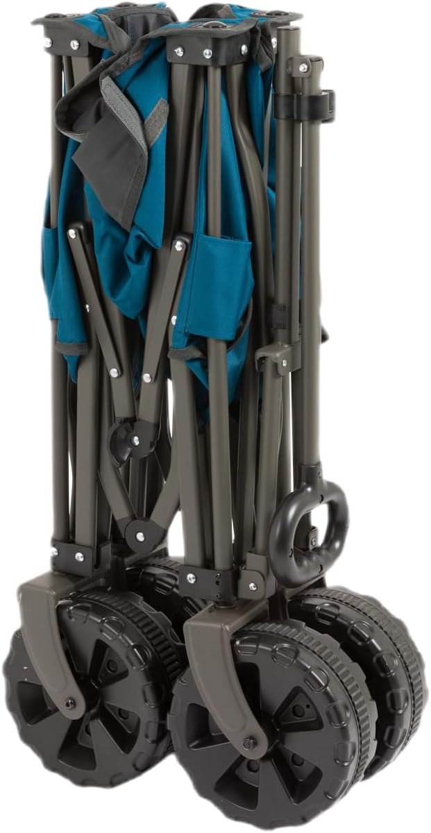 Bolderkar Brede Banden - Draagwagen Outdoor - Vervoer Spullen - Inclusief Opbergboxen - Blauw van Bolderkar — afbeelding 4