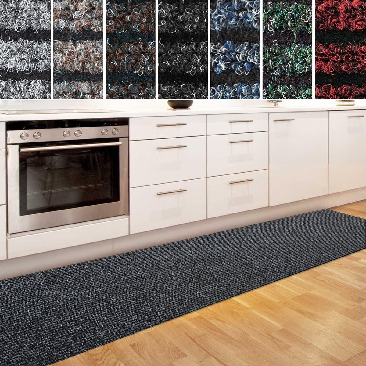 Keukenloper Tapijt - Vloerbedekking Loper - Keuken Hal Gebruik - Antislip Onderkant Vochtb