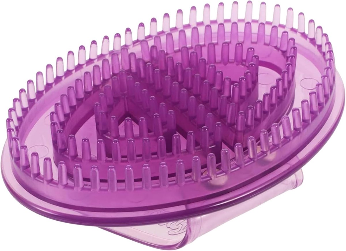 Buikmassager - Meridiaan Borstel - Spierontspanning - Zachte siliconen - 15 x 10 cm