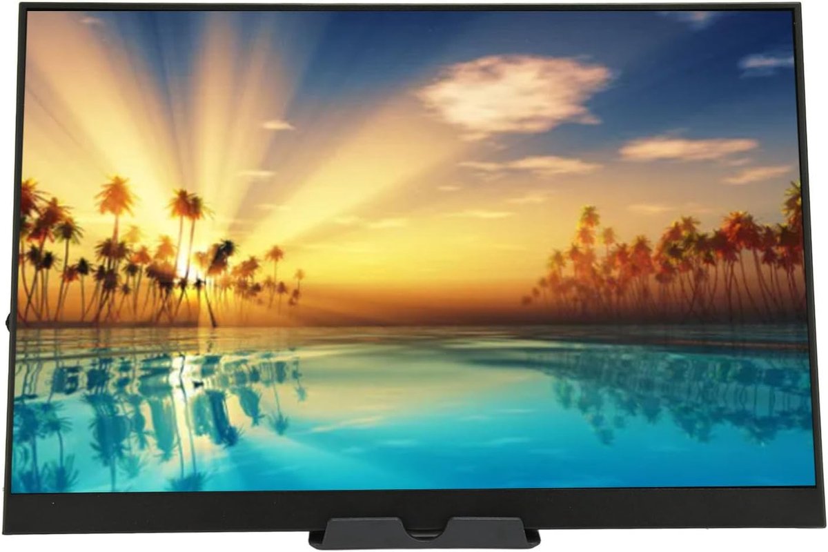 Draagbare Monitor - Extern Scherm - Gaming Presentaties - 2.5K Resolutie - 16 Inch - Zwart