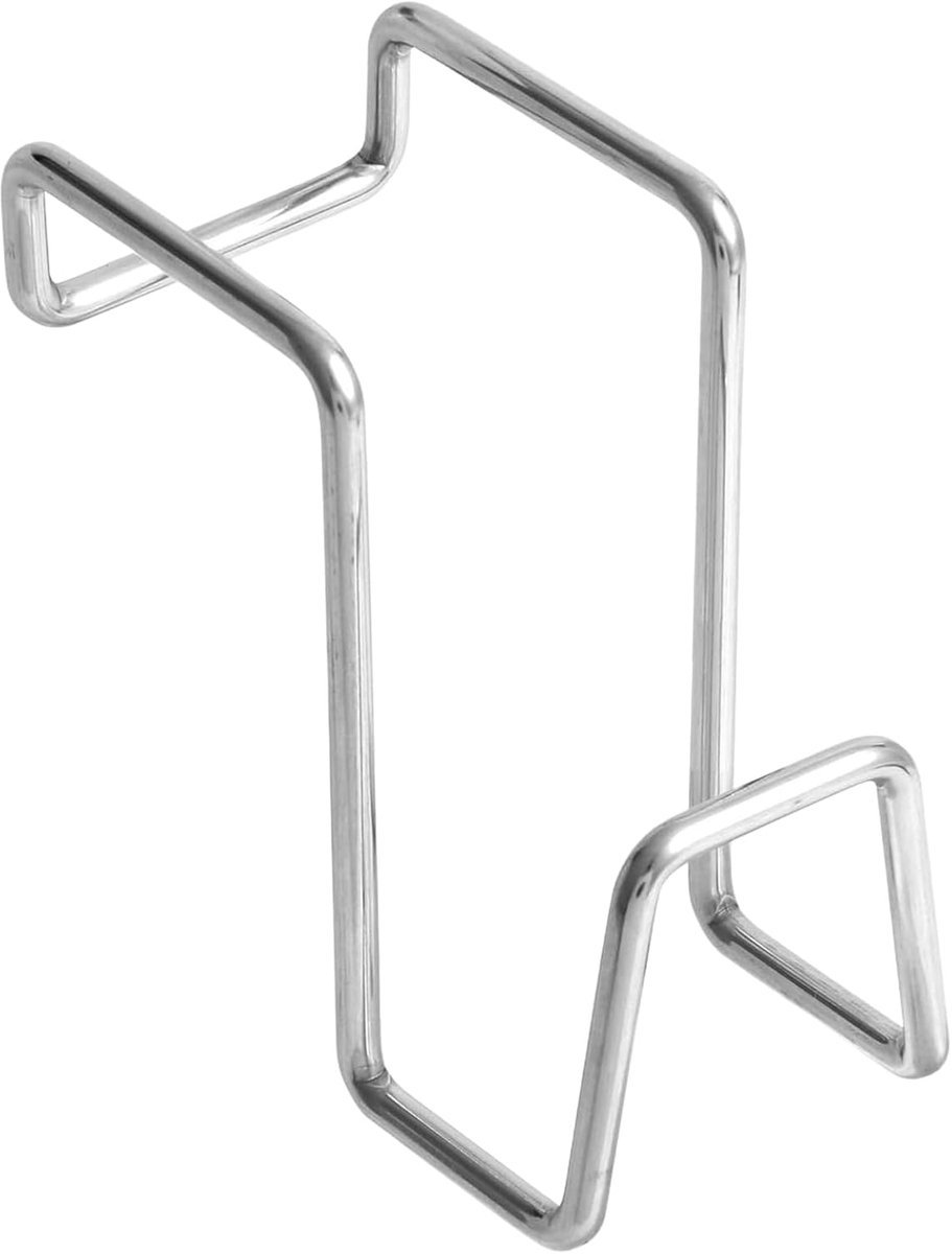 Sponsrek Gootsteen - Keuken Organizer - Afwas Hulp - Roestvrij Staal - 7x4x7 cm