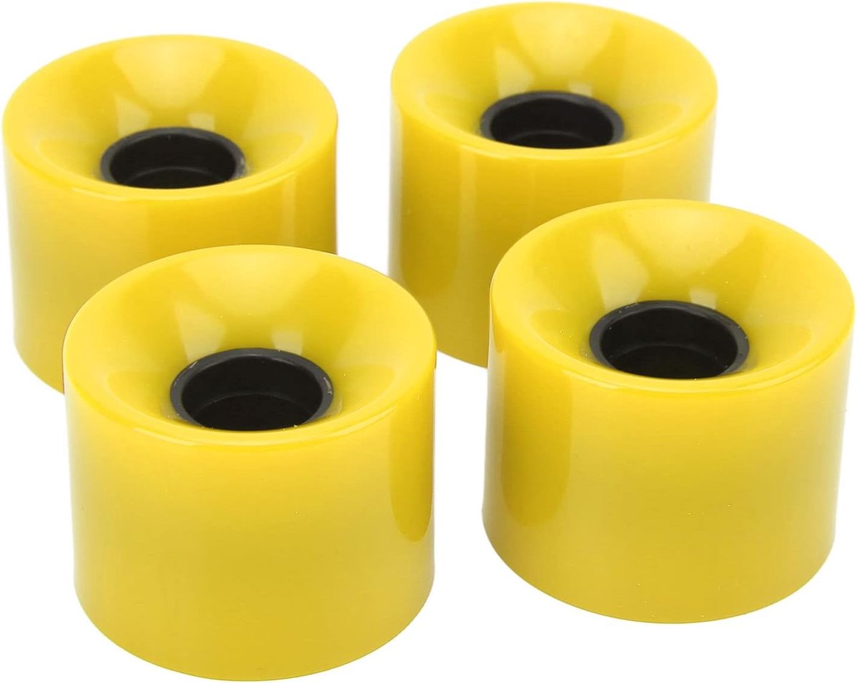 Skateboardwielen Set Longboard Rolwielen Landsurf Planken Hoge Taaiheid PU 60x45mm