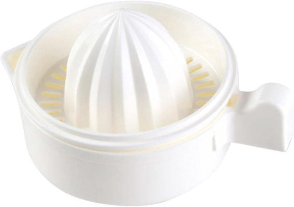 Handmatige Citruspers - Keuken Gadget - Verse Sappen Maken - Ergonomisch Handvat - 67 x 98 x 67 cm - Wit