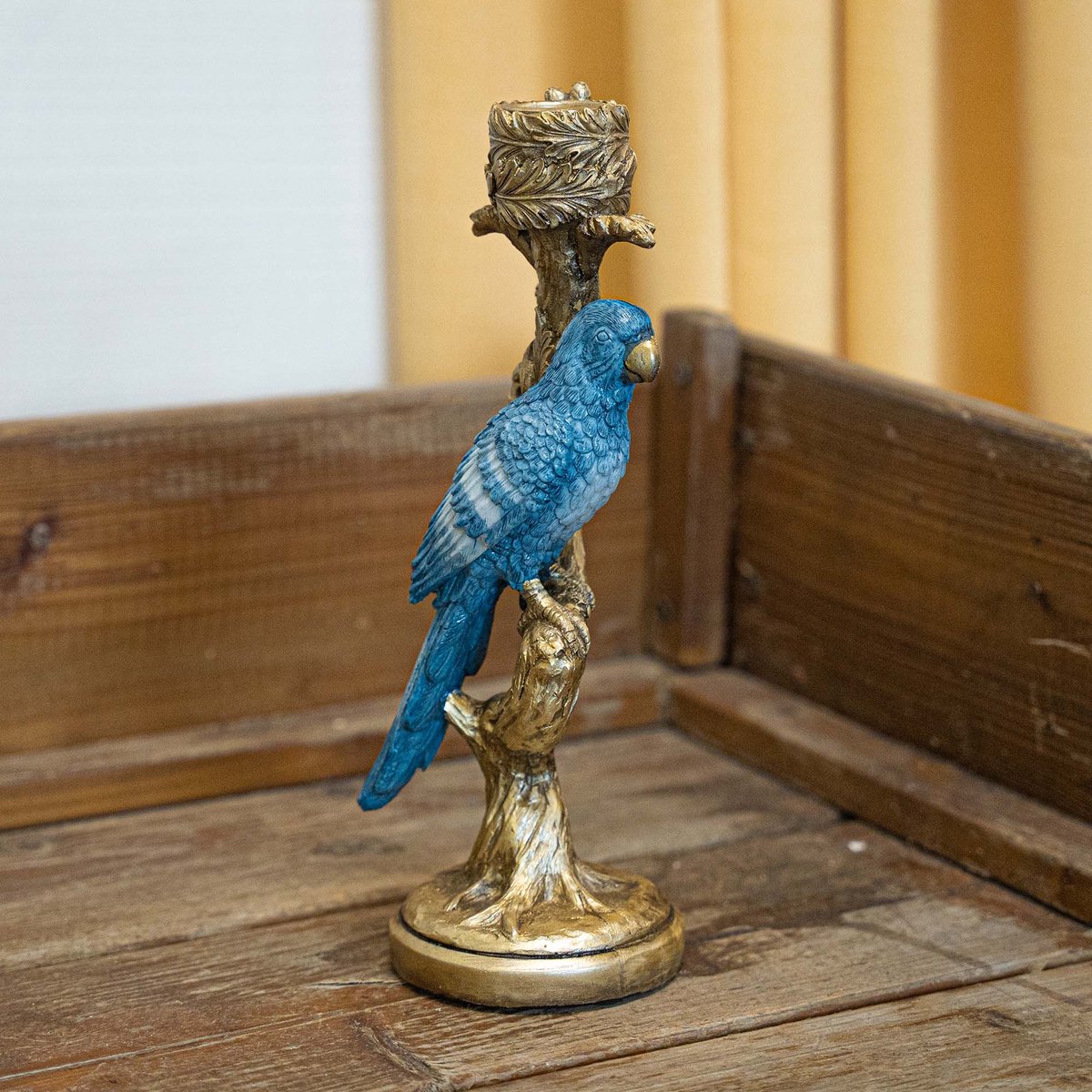 Kersten kandelaar Candle Holder Bird Blue