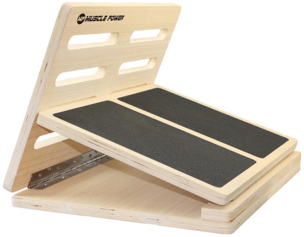 Muscle Power Slant Board - Naturel Hout