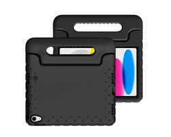 iMoshion Kidsproof Back cover with handle iPad 10.9 (2022) tablet cover - Zwart