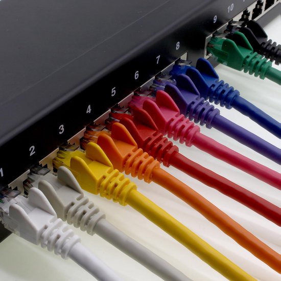 CAT-6 Netwerkkabel 20 Meter – Oranje, Gigabit Snelheid Voor Thuis En Kantoor