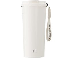 Zelfroerende Mok - Automatische Beker - Dranken Mengen - Temperatuurweergave - 400ml Hoogte 19cm