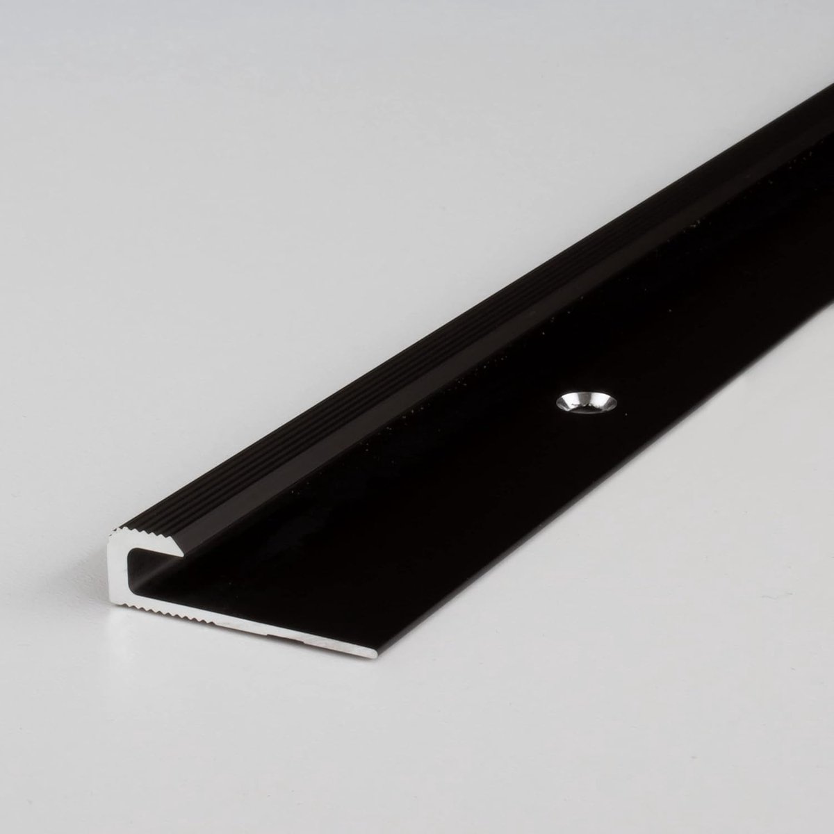 Afwerkprofiel Laminaat - Eindprofiel Randprofiel - Vloer Afwerking - Geboord Aluminium - 30mm Breed 1000mm - Donker Brons