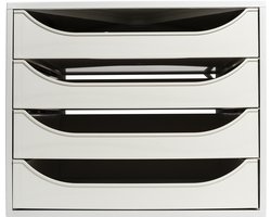 Exacompta Ladenblok ECOBOX Office 4 laden - Grijs - 228606D