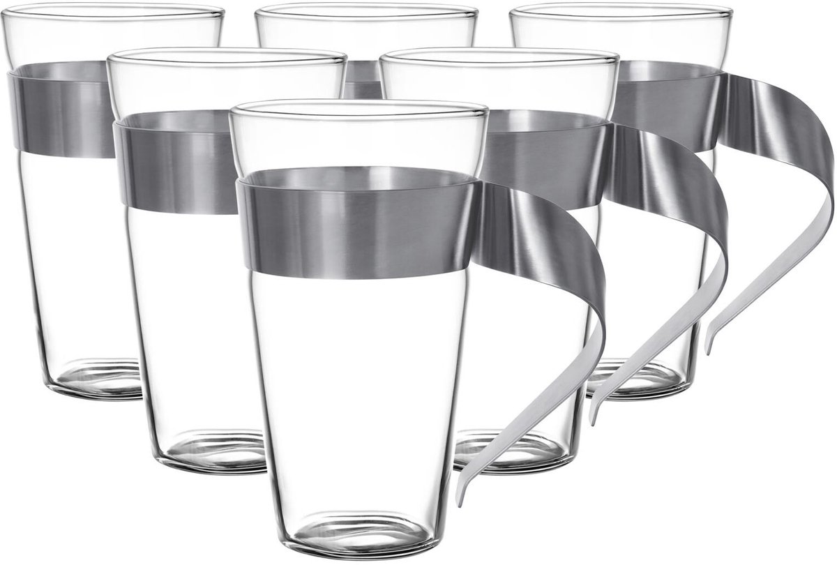 Latte-Macchiato-Gläser NewWave 300 ml Set van 6