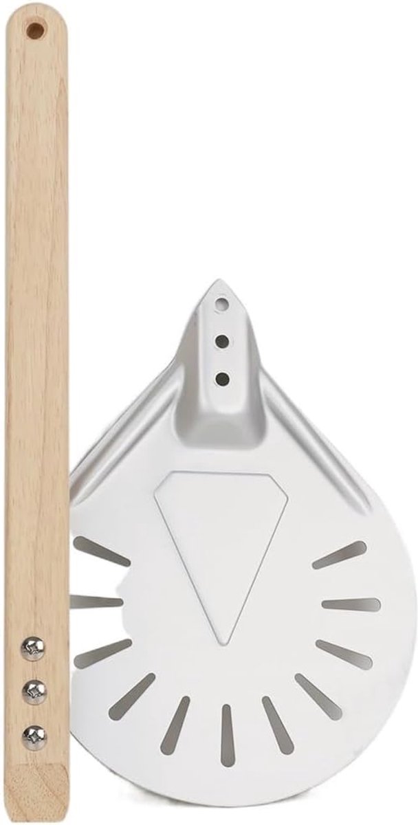 Pizza Schep - Pizza Hulpmiddel - Pizza Bakken - Geperforeerd Ontwerp - 9 Inch 80 cm