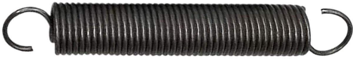 Spanveer Dubbele Haak - Trekveer - Bevestigen & Spannen - Verenstaal Duurzaam - 4x29x250mm - Zwart