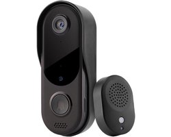 Slimme Deurbel Camera – Video Intercom – Veiligheid Thuis – Tweeweg Audio Nachtzicht – 1 Deurbel 3 Binnenbel