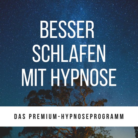 Besser schlafen mit Hypnose - cover