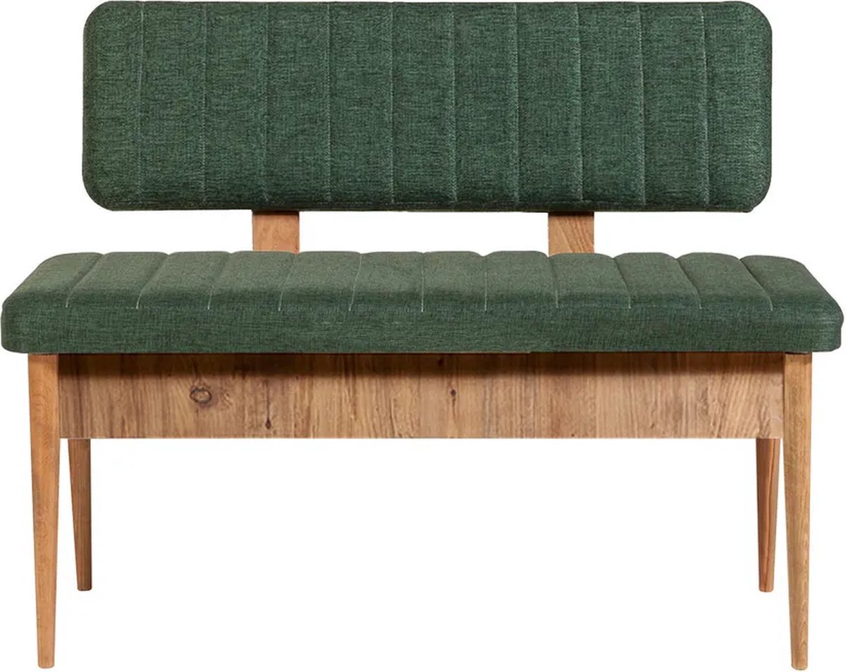 Asir Bank - Atlantic Pine Groen - 110 x 85 x 40 cm