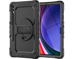 Casecentive Handstrap Pro Hardcase met handvat Surface Pro X zwart