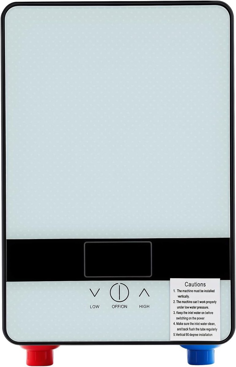 Doorstroomboiler Elektrisch - Direct Heet Water - Douchen Warm Water - Intelligente Thermostaat - 65 kW Wandmontage - Wit