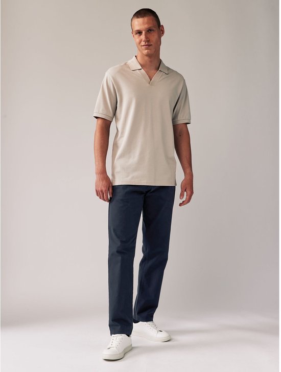 Next - Heren - Straight fit - Stretch chino's verpakking van 2 - Blauw