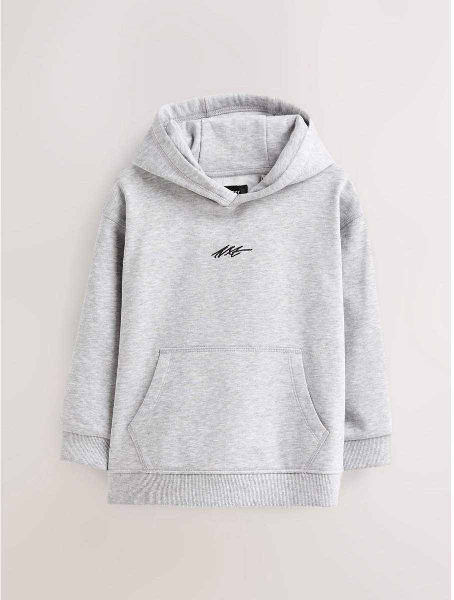 Next - Jongens - Sign Off Hoodie - Grijs