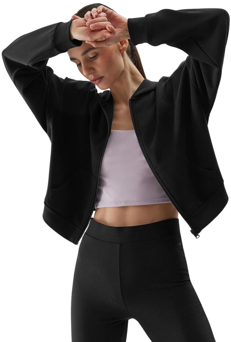 4F Sweater Dames Zwart - Maat L