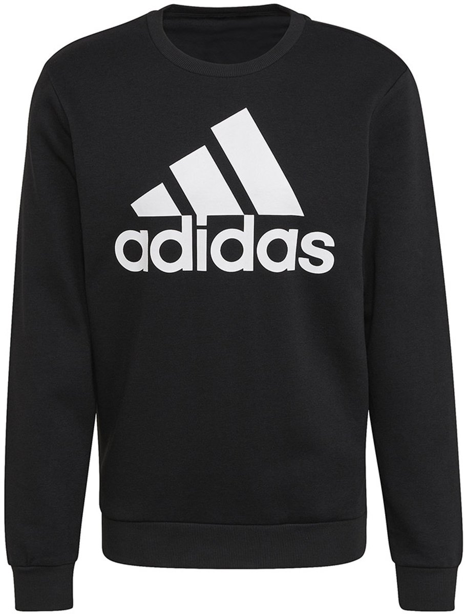 adidas Sweater Heren Essentials Big Logo Zwart