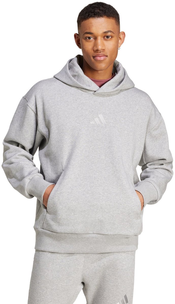 adidas Sweater Heren All SZN Fleece Grijs