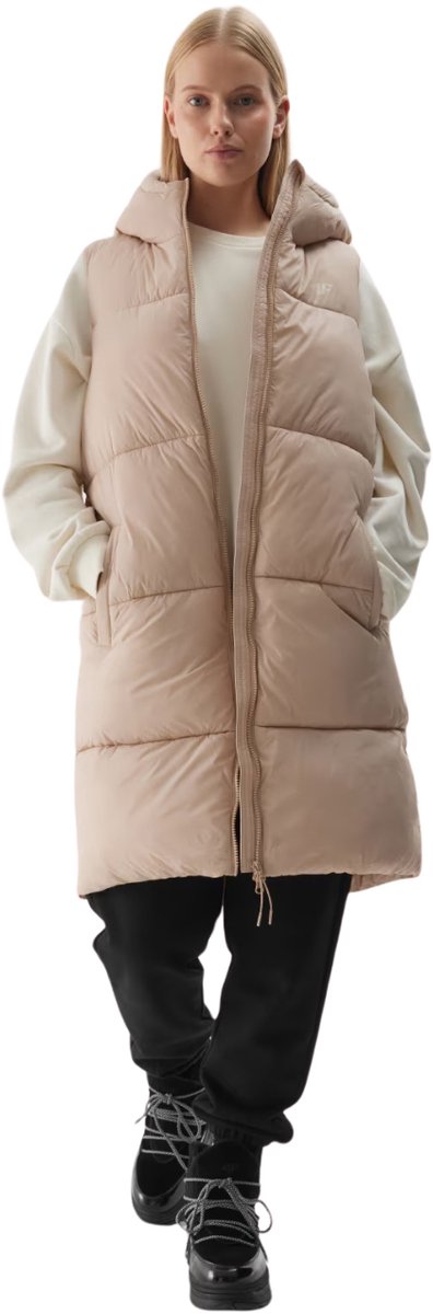 4F Vest Dames Beige - Maat L