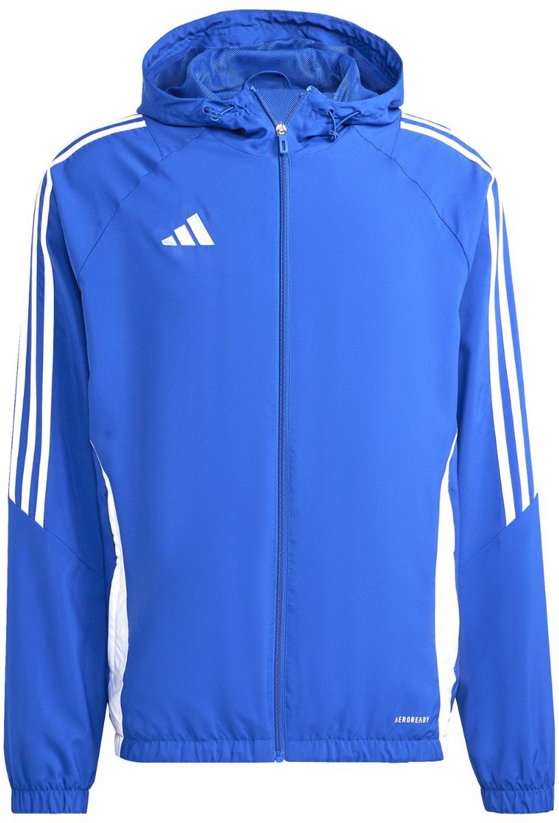 adidas Jas Heren Tiro 24 Blauw - Maat L