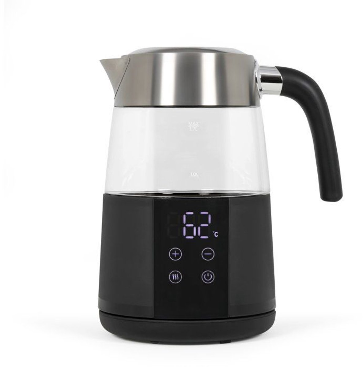 Digitale ketel - LIVOO - DOD221N - 2200 W - 1,7 L - 360° bodem - Roestvrij staal